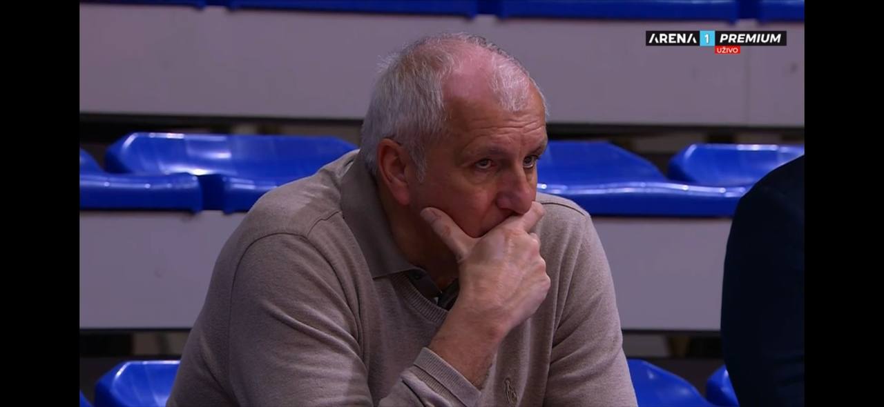 Željko Obradović uživo gleda jedan od najvažnijih mečeva za Zvezdu, posle dugo vremena u javnosti