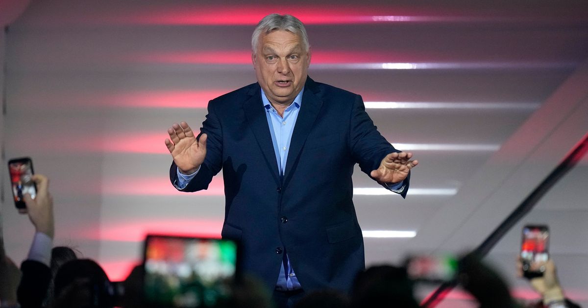 Orban Admits Defeat in Elections, Here's What He Told Supporters at His Campaign Headquarters