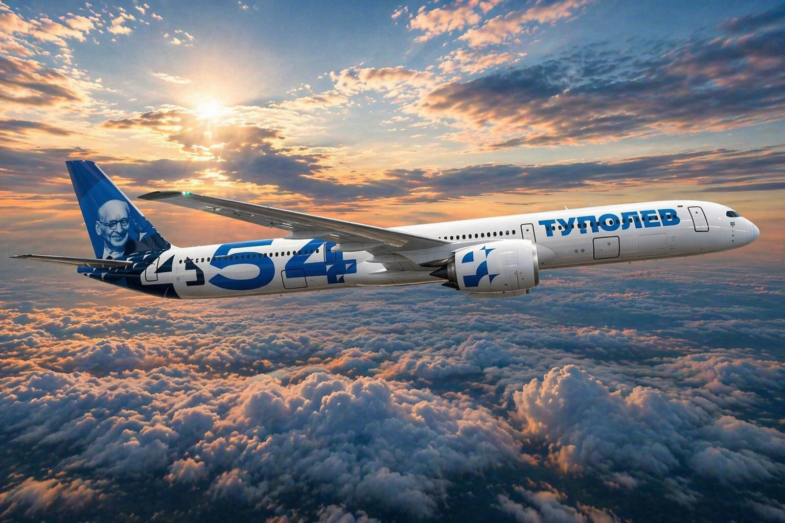 Tupoljev predstavio maketu širokotrupnog Tu-454: Ambicija ili realan projekat?