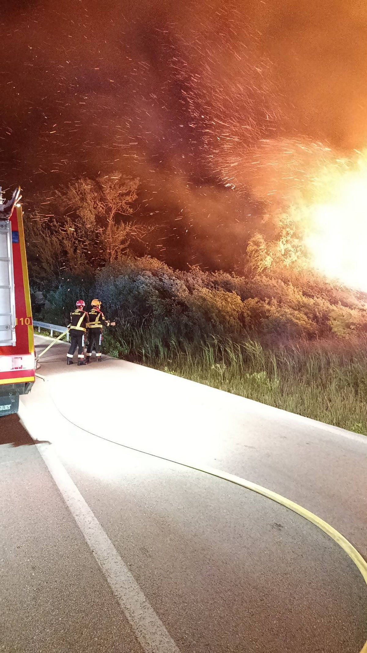 Požar na Korčuli stavljen pod kontrolu: Tokom gašenja povređena dvojica vatrogasaca