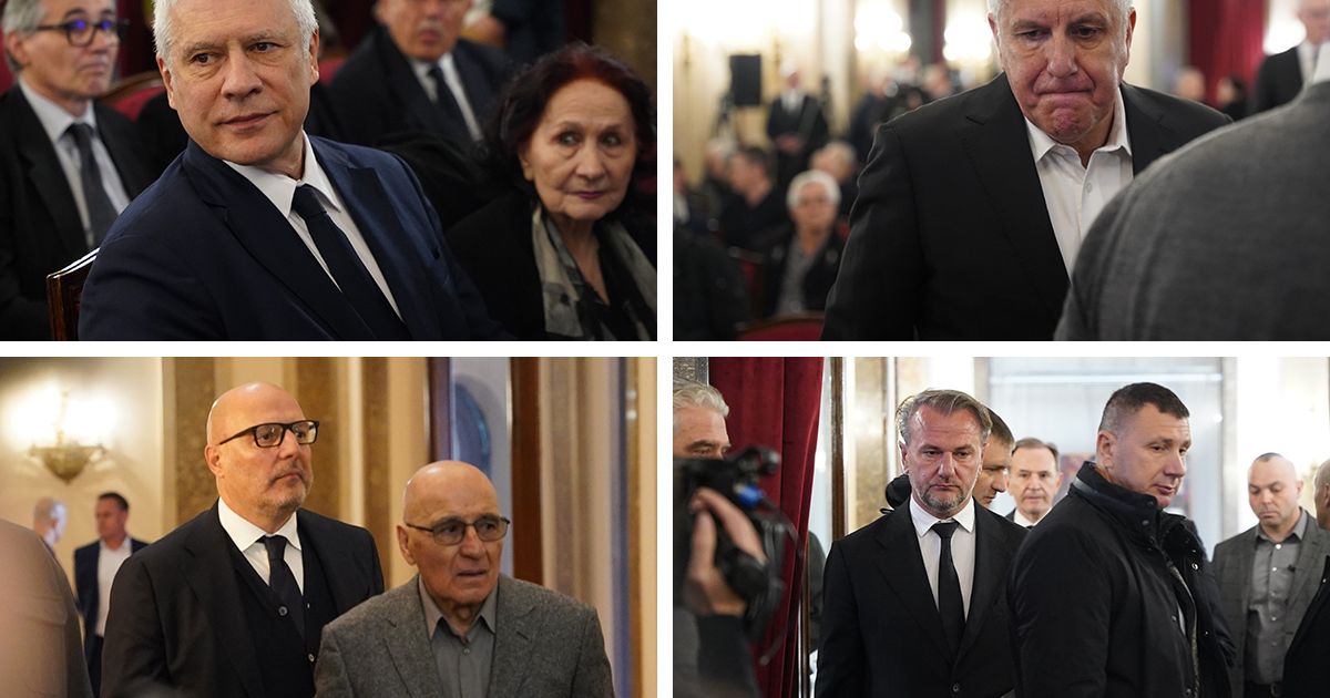 Žoc, Ostoja, brojne legende Partizana, Boris Tadić, ko je sve došao na komemoraciju Duška Vujoševića