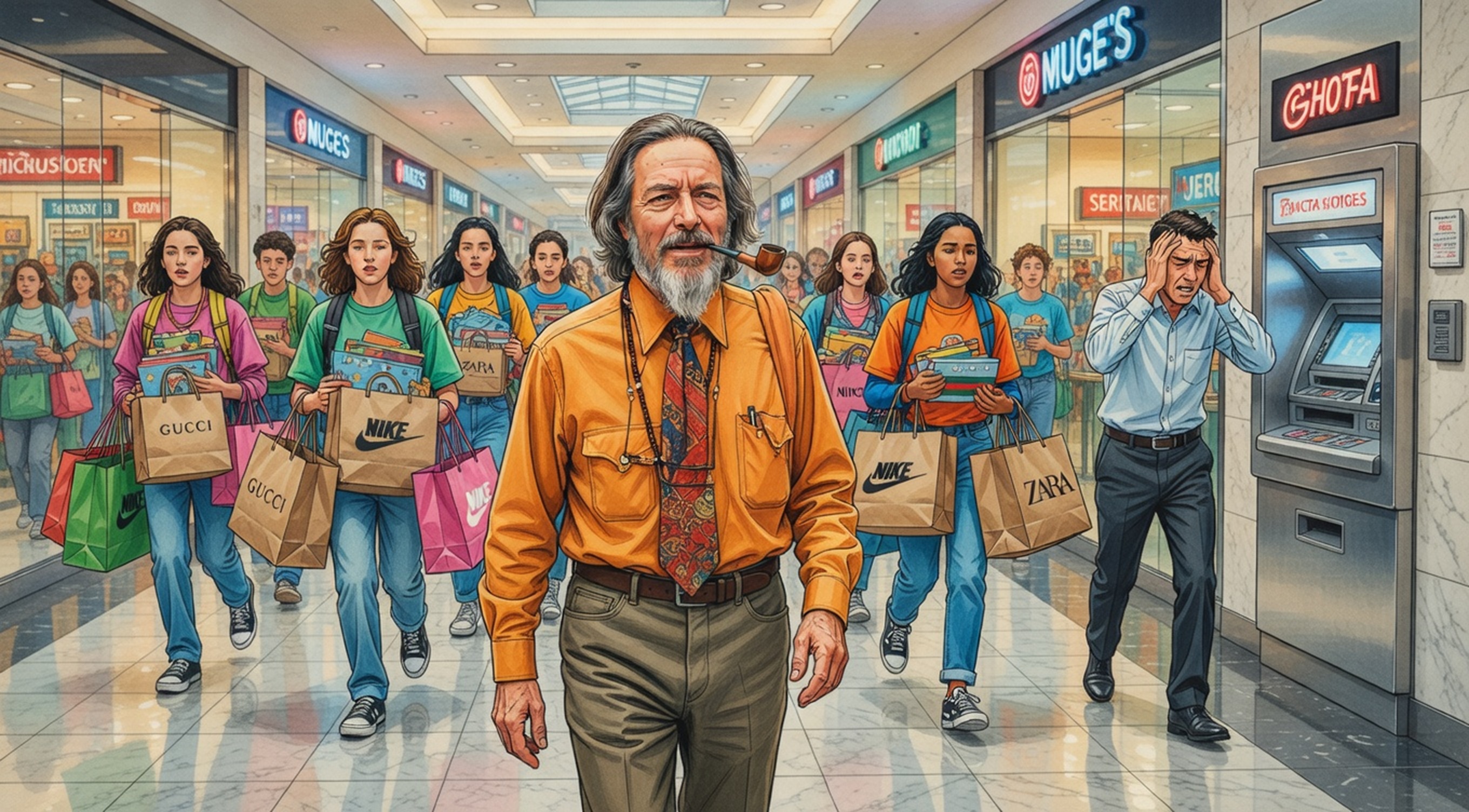 „Jurite novac, a gubite život – zar je to zaista bitno?“ Alan Vots razbija iluziju moderne ekonomije potrošnje