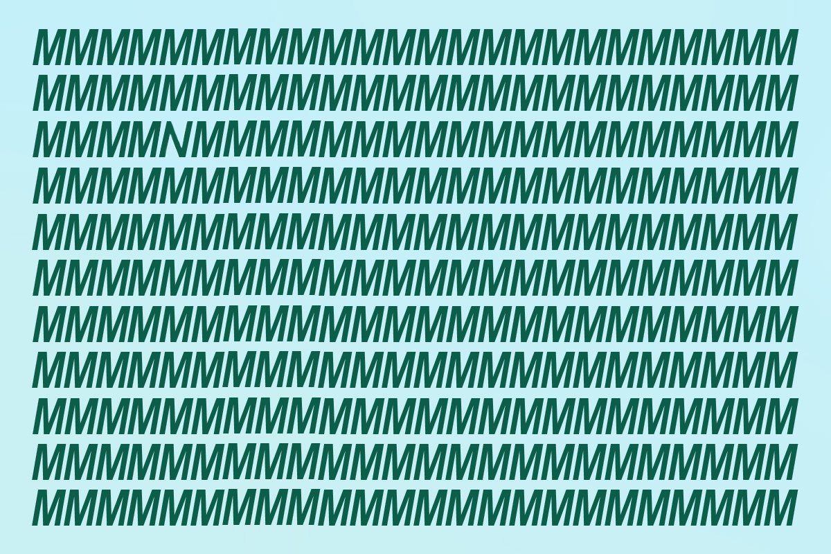 Samo 5% ljudi ga vidi odmah: Možete li da pronađete slovo "N" za manje od 10 sekundi?