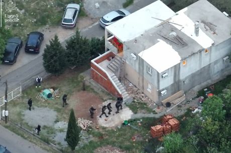 Balkanski kartel, akcija hapšenja u Crnoj Gori