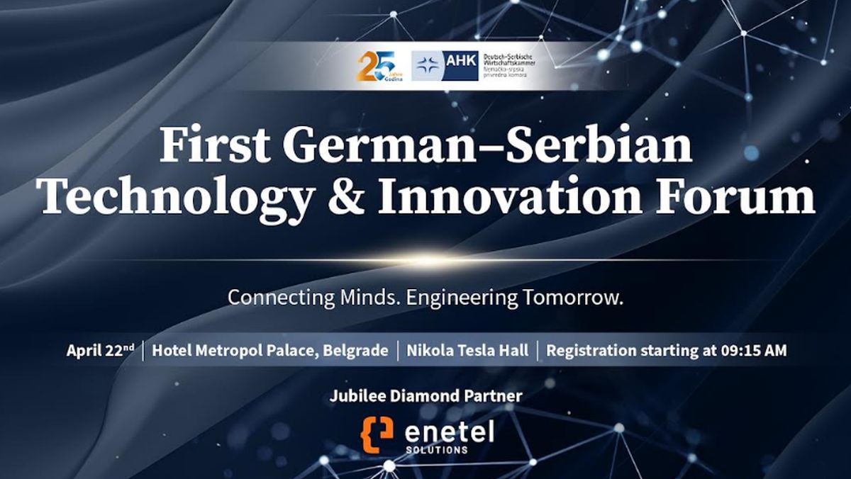 Obeležavanje jubileja privredne saradnje Nemačke i Srbije: 25 godina i novi fokus na inovacije i tehnologiju