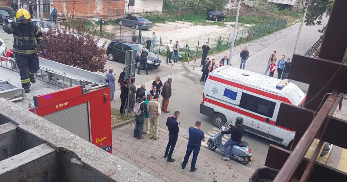 Drama u Novom Pazaru: Žena pala sa terase stambene zgrade