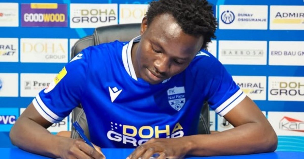 Novi Pazar nastavlja da potpisuje afričke fudbalere: Nigerijac parafirao ugovor do 2029. godine