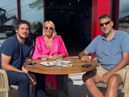 Ana Divac, Vlade Divac, Matija Divac