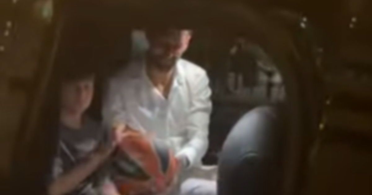 Novak and Stefan took a souvenir from the Real match