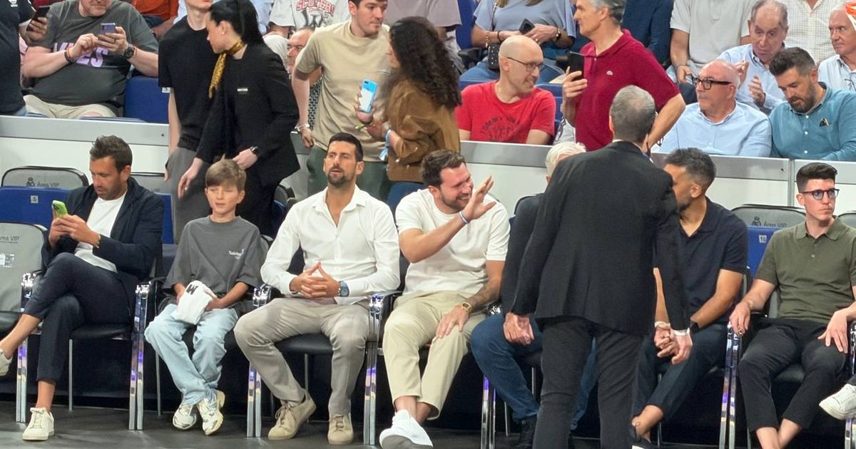 Novak Đoković i Luka Dončić stigli u Madrid da gledaju Zvezdu protiv Reala!