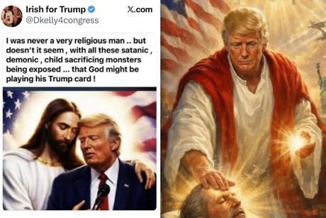 Donald Trump Isus Hrist