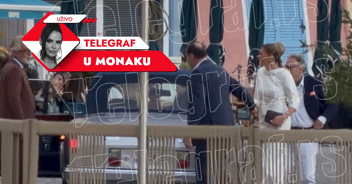 EKSKLUZIVNO! Prvi snimak Meline i milionera: Stigli u old tajmeru, ona u uskoj beloj venčanici