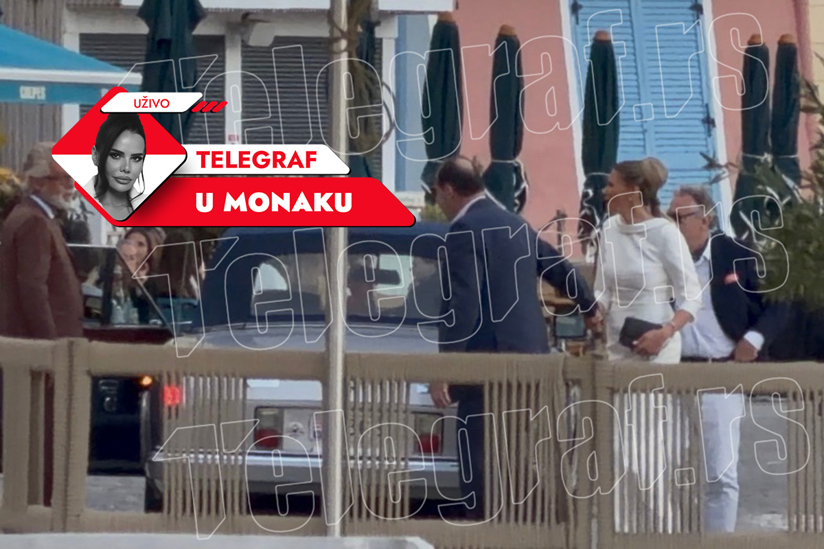 EKSKLUZIVNO! Prvi snimak Meline i milionera: Stigli u old tajmeru, ona u uskoj beloj venčanici