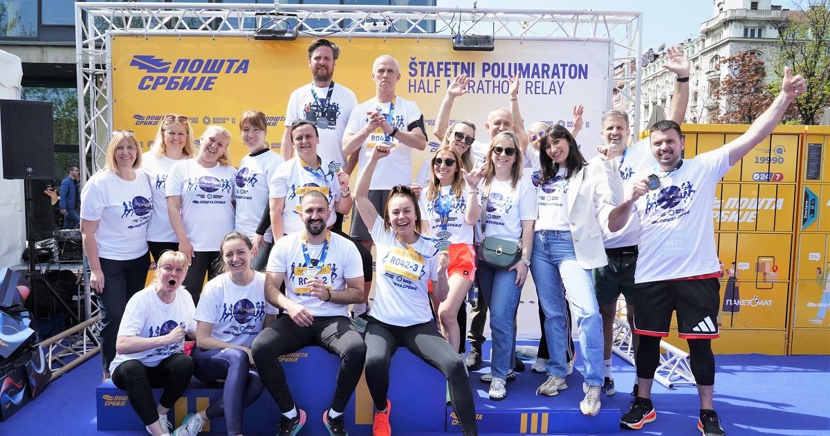 Ove godine rekordan broj: Čak 64 poštara učestvovalo na 39. Beogradskom maratonu