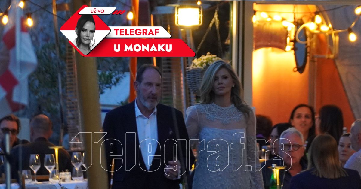 First picture of the newlyweds, Melina's wedding begins in a luxury hotel in Italy: Geoffrey escorted her in a wedding dress from the yacht