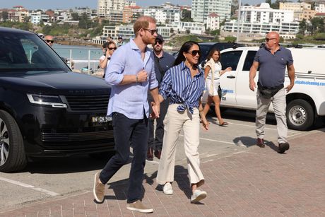 Prince Harry, Meghan Markle , Bondi Beach In Sydney