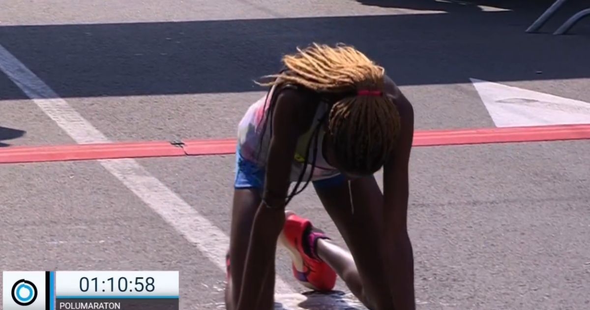 Drama na cilju Beogradskog maratona: Valentina slavila u polumaratonu, pa povraćala