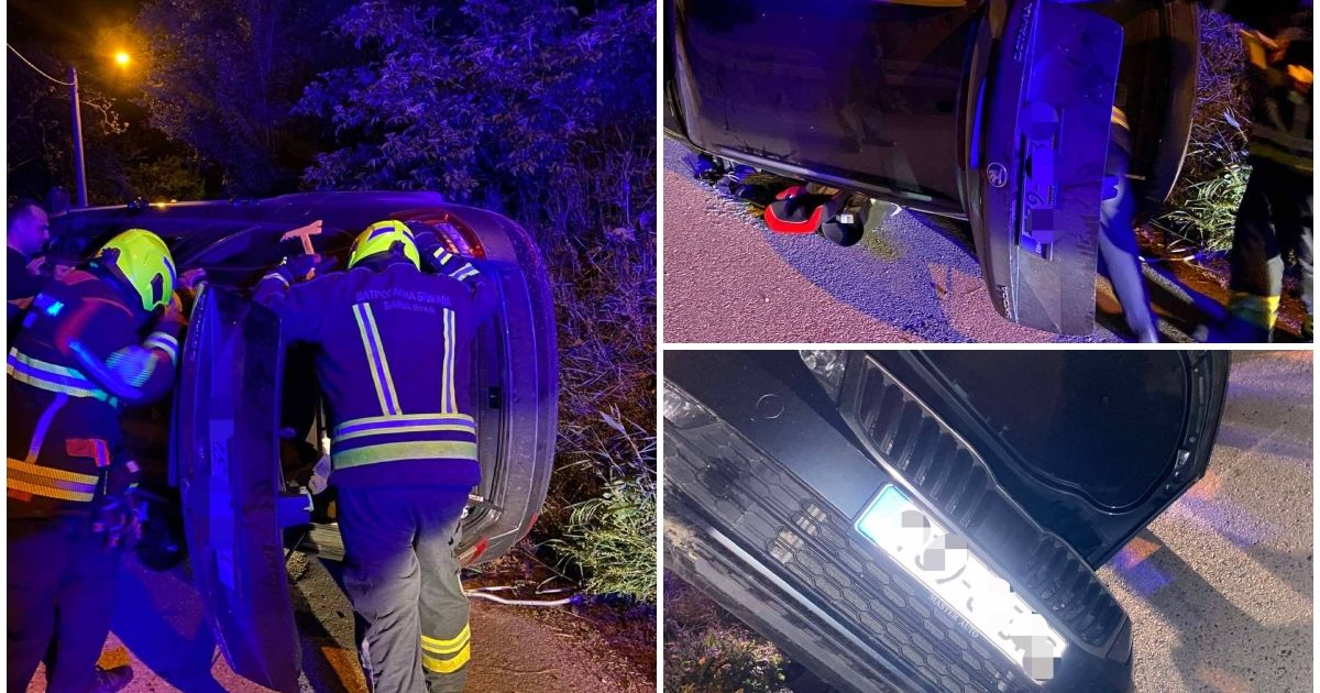 Saobraćajka u Banjaluci: Vatrogasci sekli vozilo da dođu do povređenog vozača 