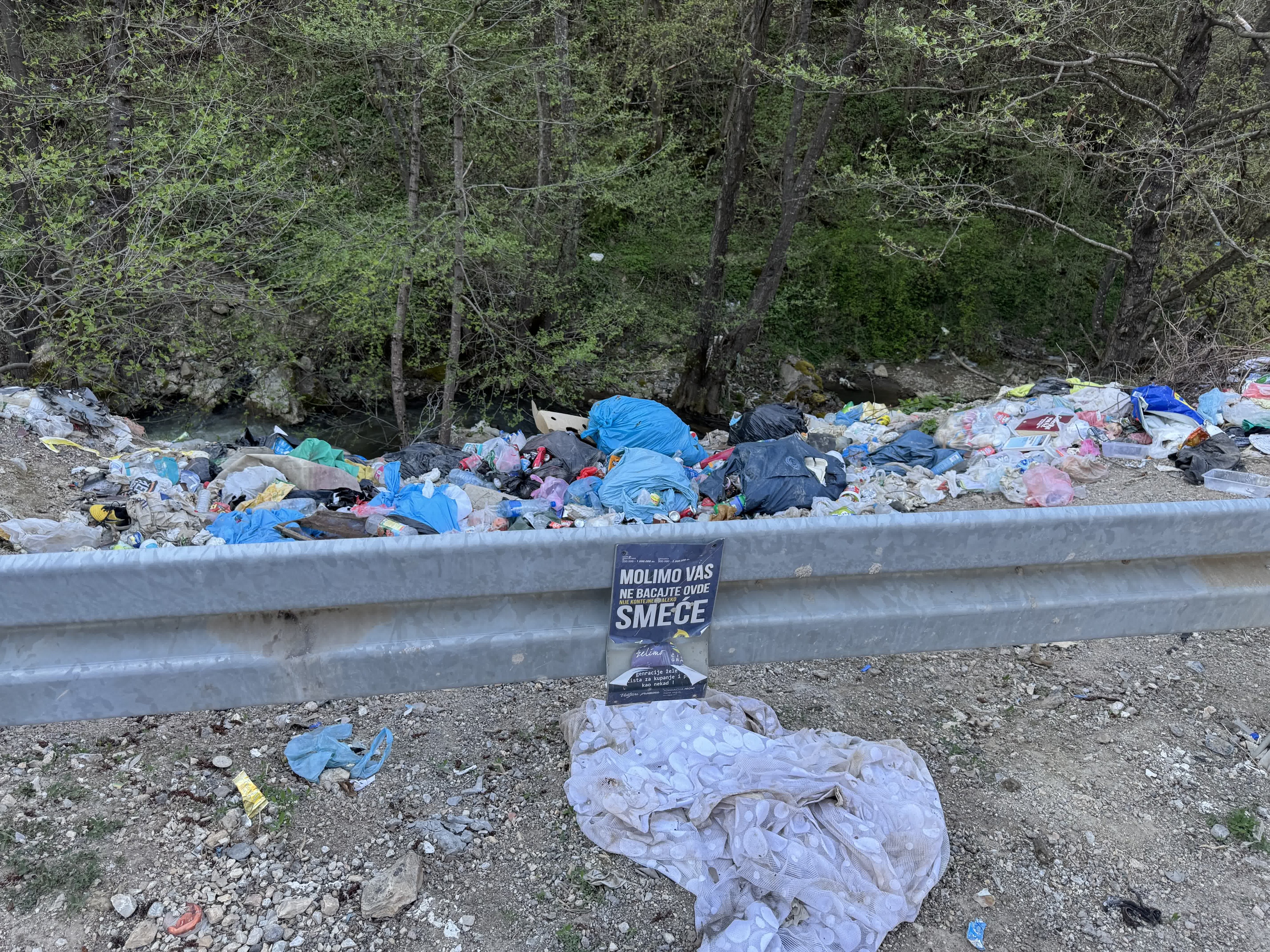 Horor prizor u blizini turističkog bisera Srbije: Fomirana divlja deponija, uginule životinje na sve strane