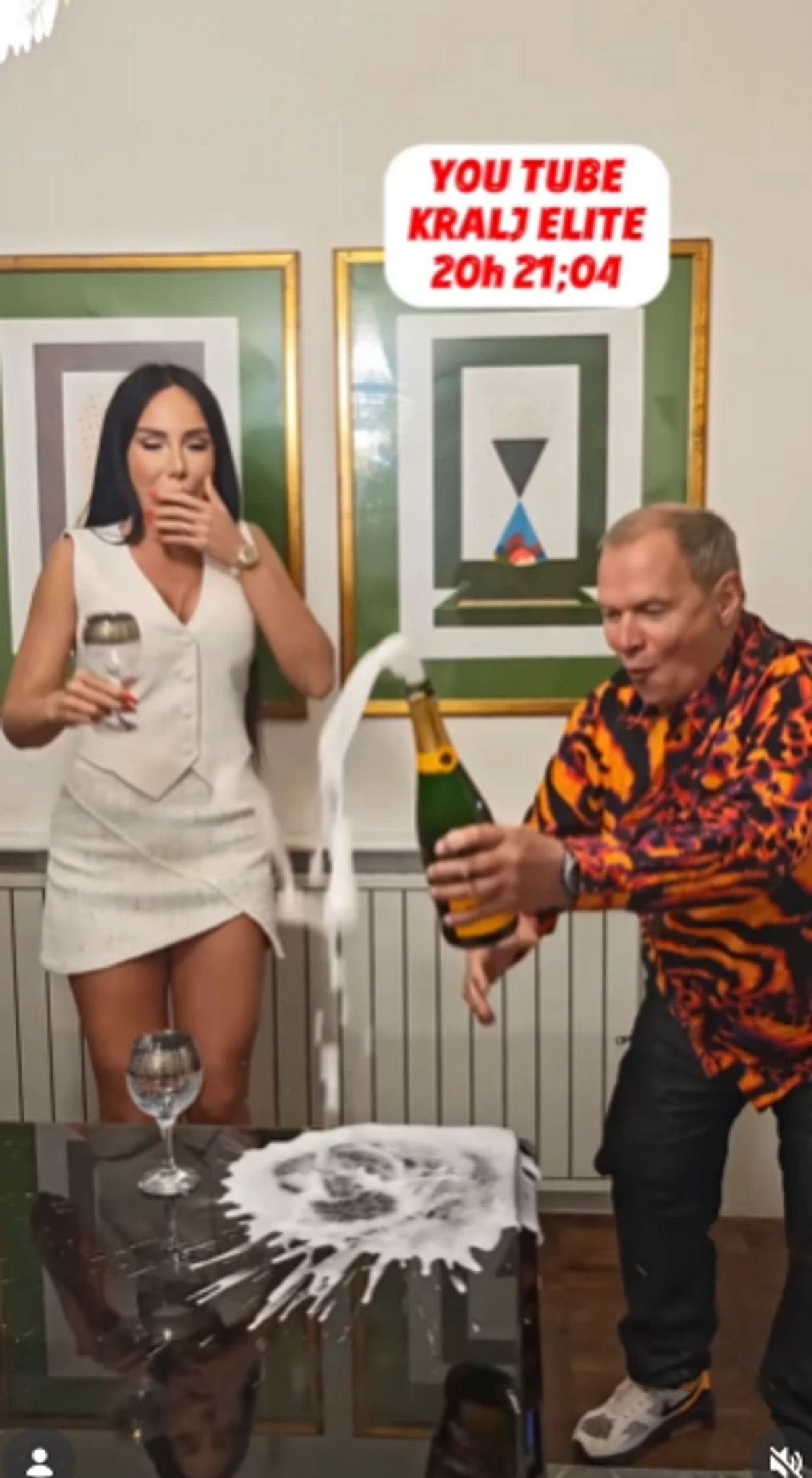 Šampanjac za ulazak u rijaliti! Aleksandra Subotić stigla u luks vilu Osmana Karića - sprema se haos u Eliti