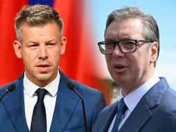 Vučić i Peter Mađar