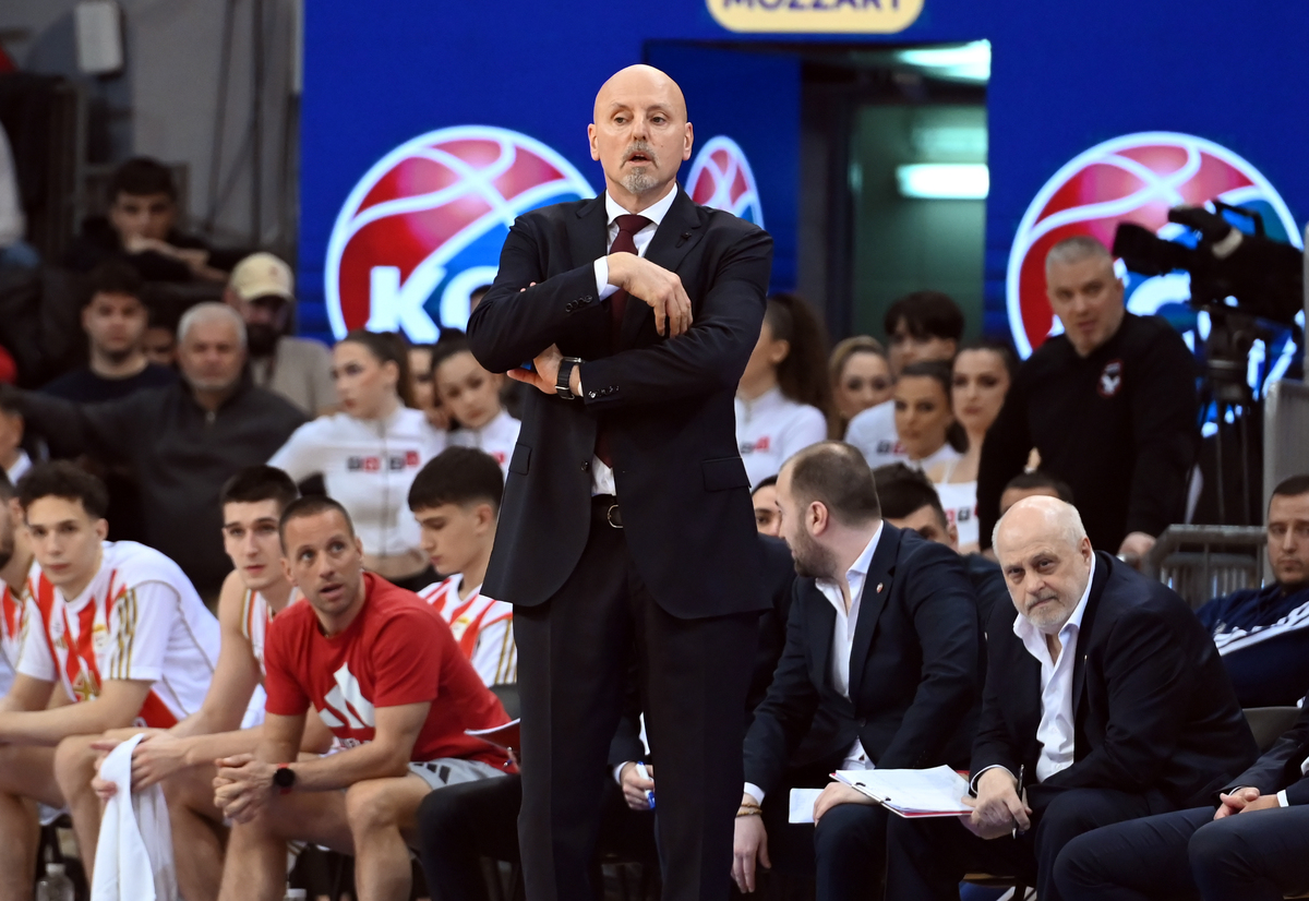 Saša Obradović kratak pred majstoricu sa Zlatiborom, izvinio se: "Da odigramo u skladu s renomeom Zvezde"