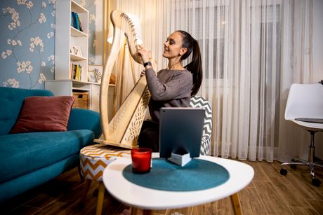 harfistkinja Željka Milošević