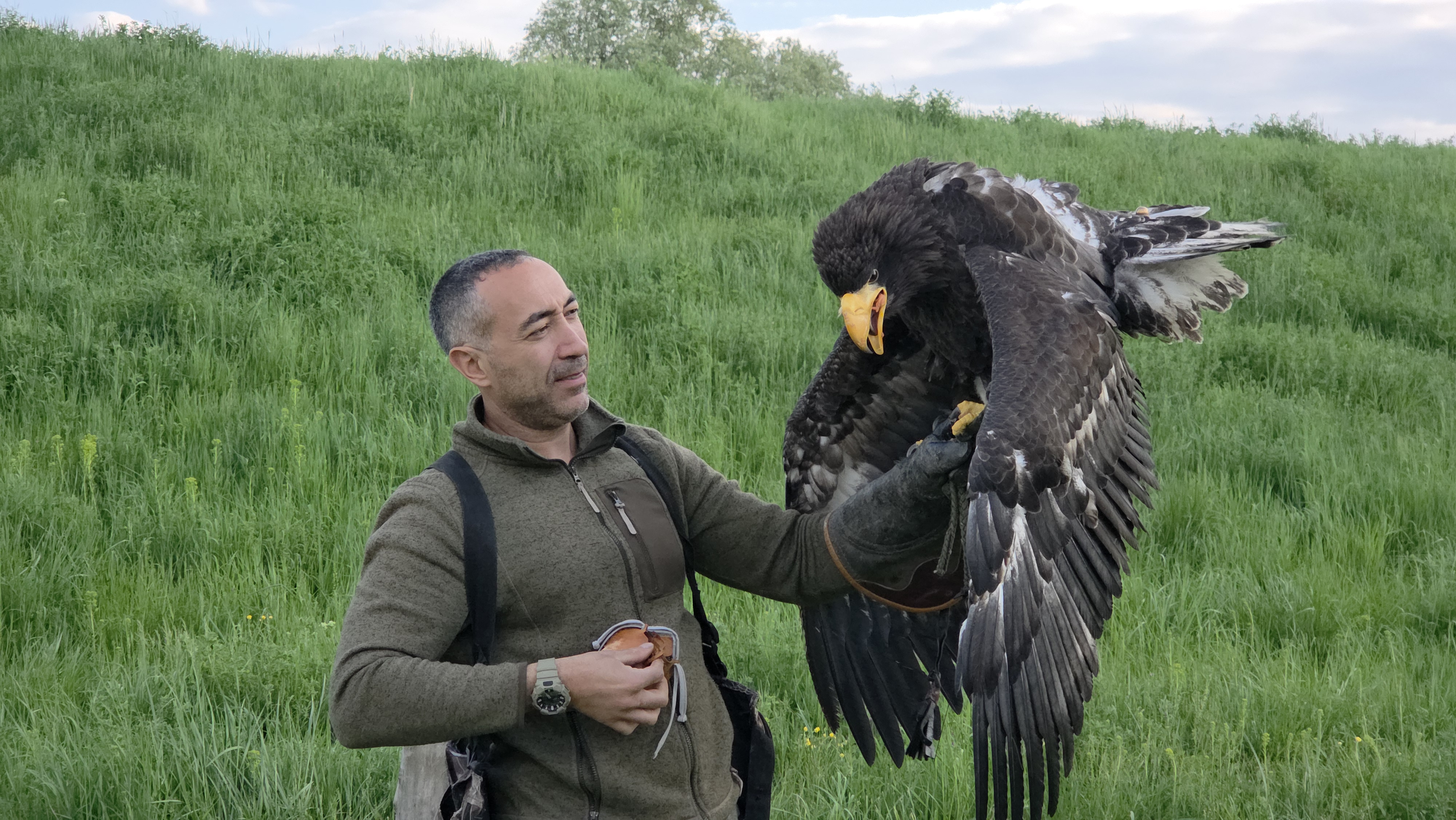 Ogroman orao proleteo nam je pored glave na 2 km od centra Beograda: Nismo ni znali da je on nečiji mezimac!
