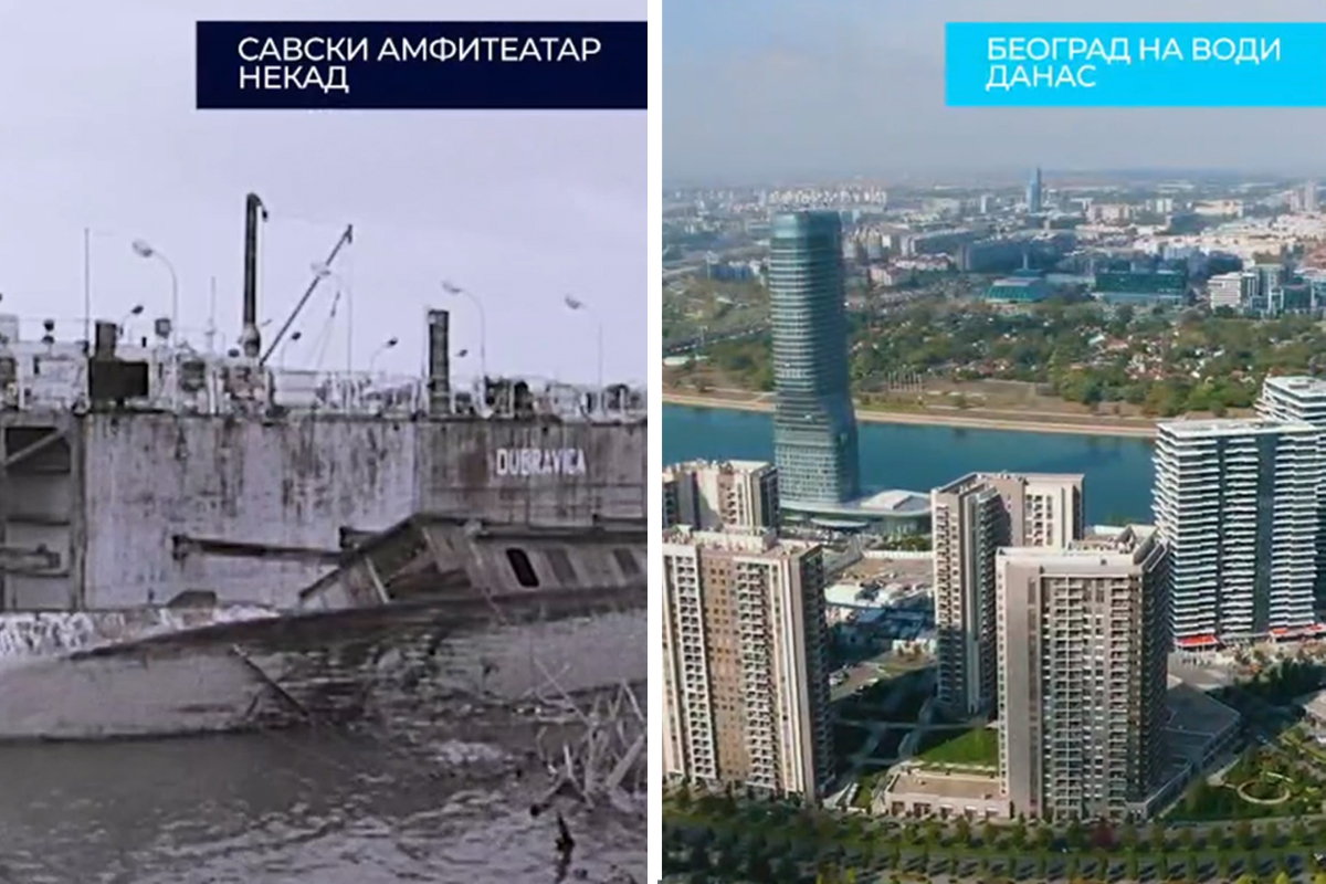 Neverovatna transformacija Savskog amfiteatra: Ovako je nekada izgledao prostor Beograda na vodi