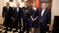 Dačić na prijemu u Ambasadi Srbije u Atini, organizovanom povodom obeležavanja Dana Vojske Srbije