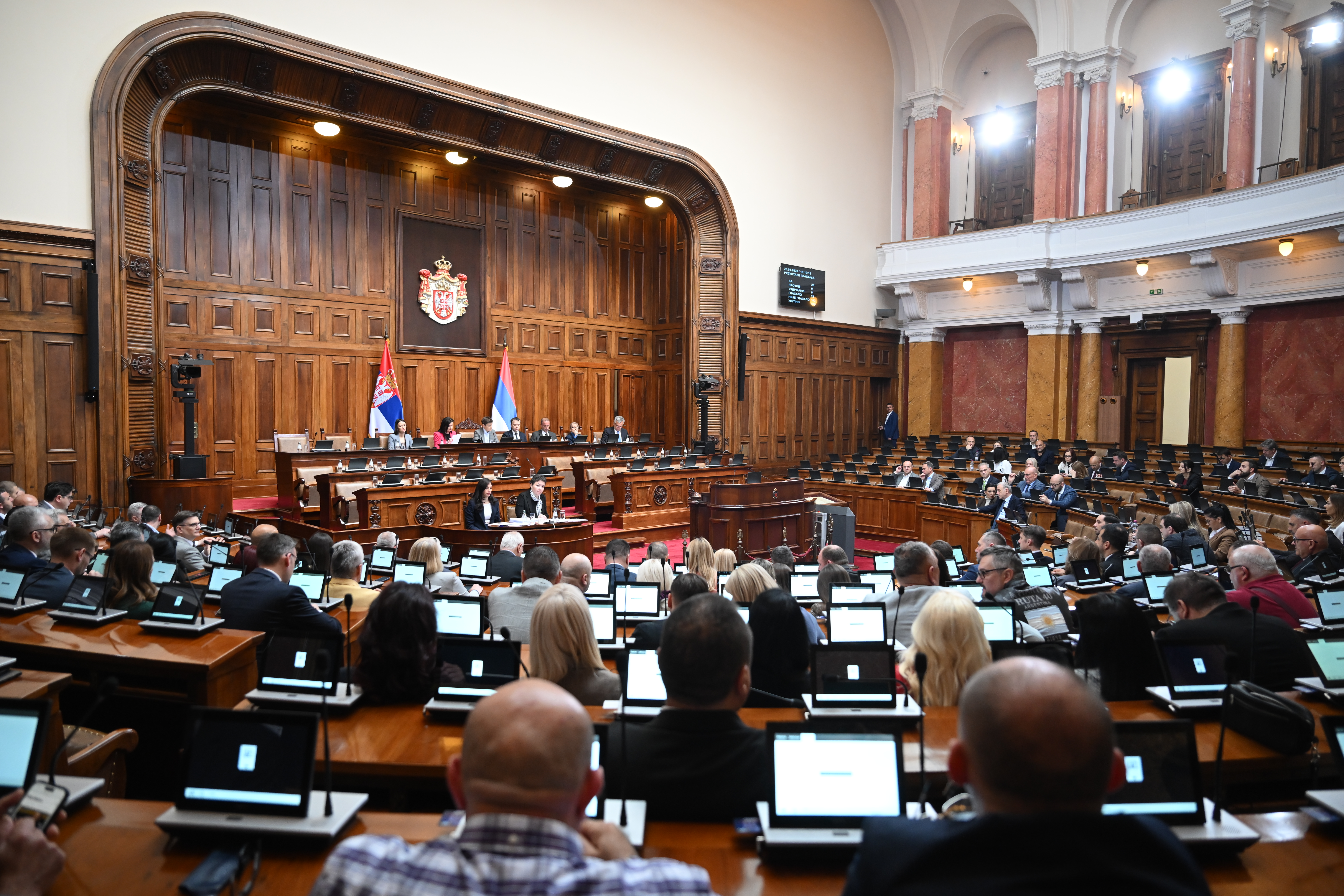 U Skupštini pauza do 15 sati, pri kraju načelna rasprava o izbornim zakonima