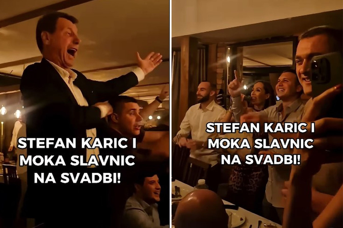 Moka Slavnić i Stefan Karić zajedno u provodu: Bivši košarkaš se popeo na stolicu, lumpuje uz Nadu Topčagić
