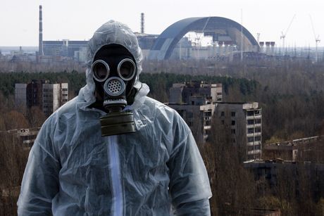 Černobilj nuklearna elektrana, gas maska