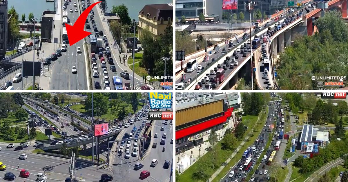 Beogradski vozači su trenutno u PAKLU! Krenuli u 