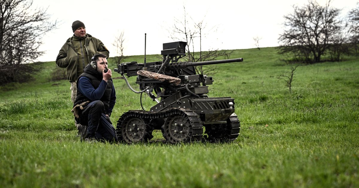 Ground robot defended position from Russian attack for six weeks: War in Ukraine pushes boundaries
