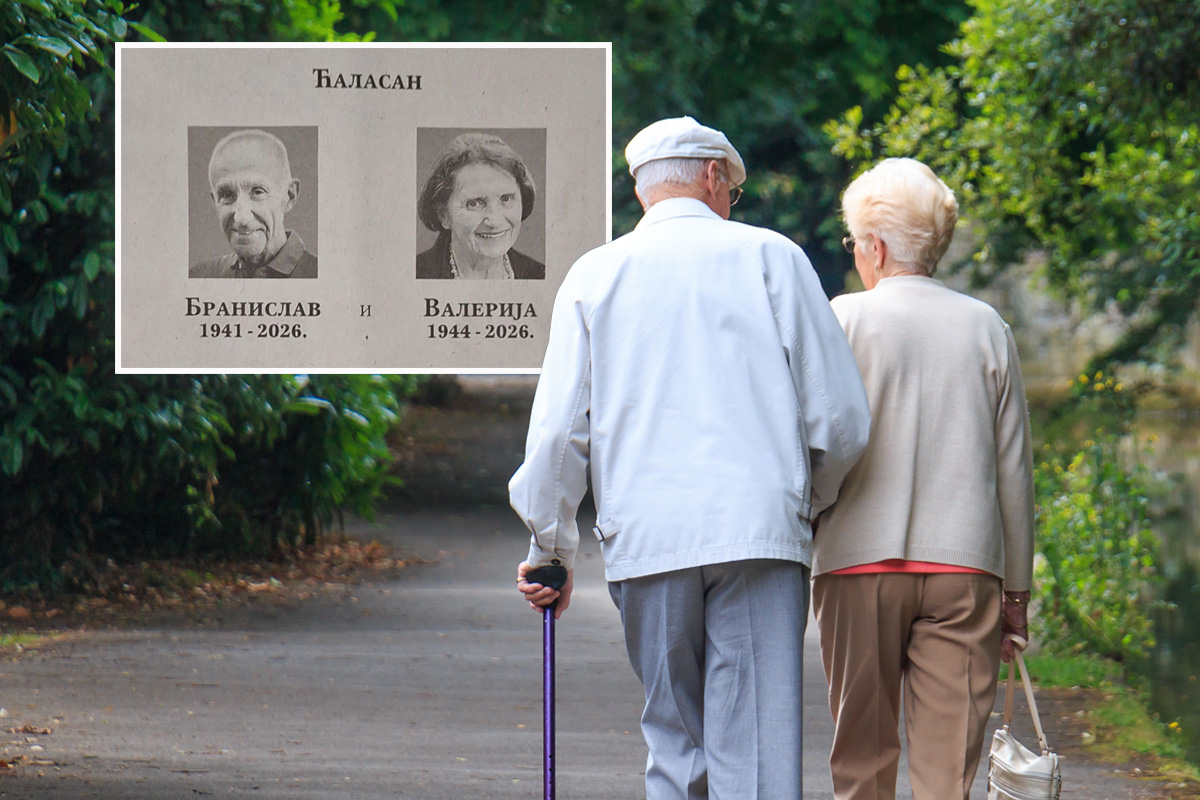 Zajedno i u večnosti: Branislav i Valerija umrli dan za danom, porodica se oprostila rečima koje paraju srce