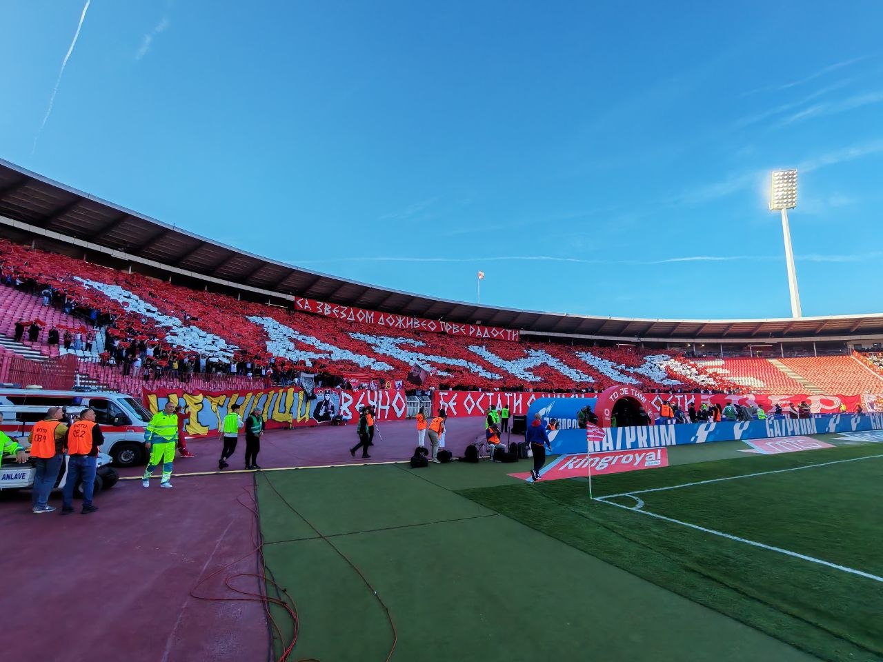 Pogledajte koreografiju Delija na 179. večitom derbiju: Posvećena je navijaču ubijenom u Čačku pre 10 godina