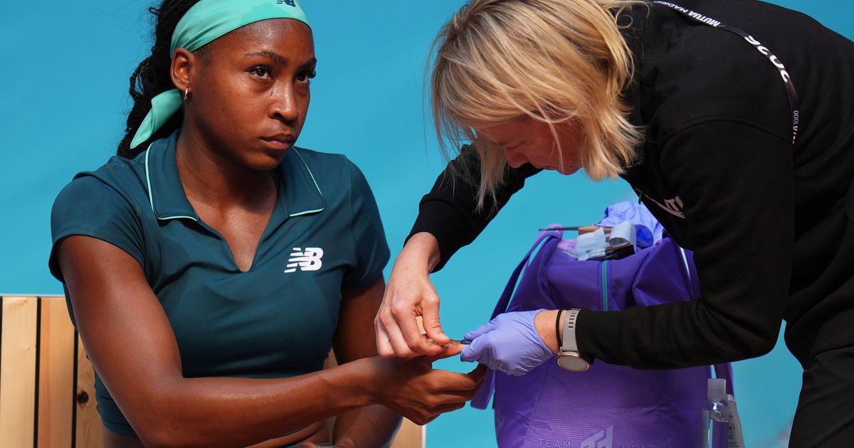 Skandal drma Madrid: Koko Gof povraćala na terenu, Švjontek u suzama, evo šta je razlog drame