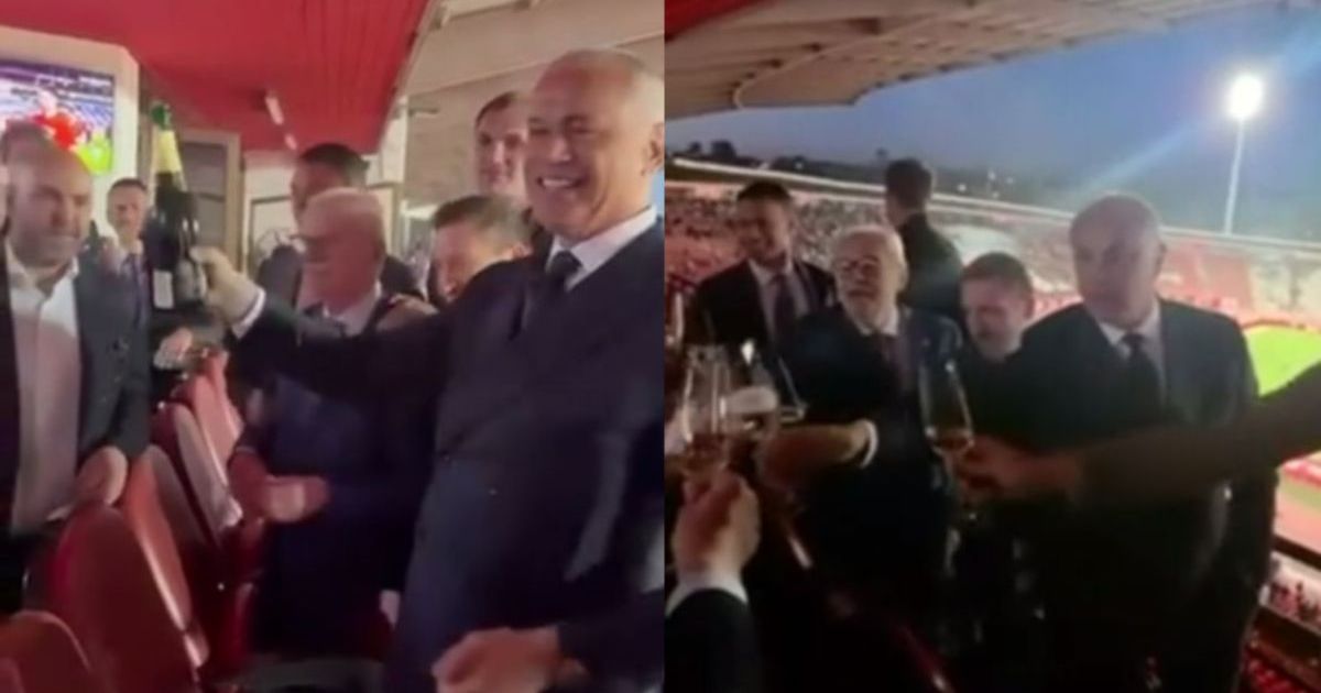 Zvezdan Terzić nastavio tradiciju posle pobede Zvezde nad Partizanom: Uradio u loži ono što radi već 9 godina!