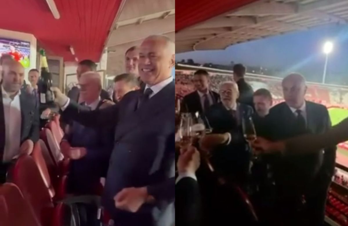 Zvezdan Terzić nastavio tradiciju posle pobede Zvezde nad Partizanom: Uradio u loži ono što radi već 9 godina!