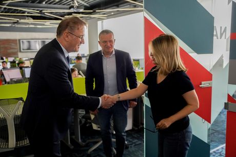 Ilhan Sajgili, ambasador Turske u poseti redakciji Telegraf.rs