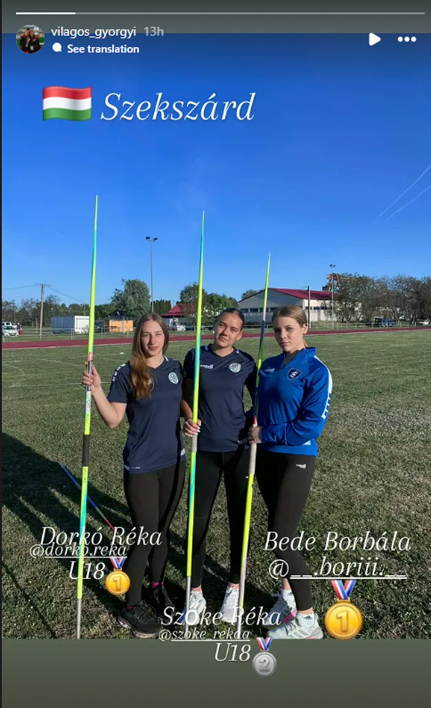 Pored Adriane Vilagoš stasavaju tri blaga srpske atletike, njena majka objavila veliki uspeh