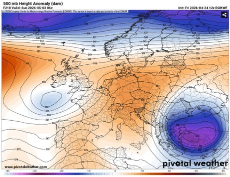 Meteorološke karte Evrope