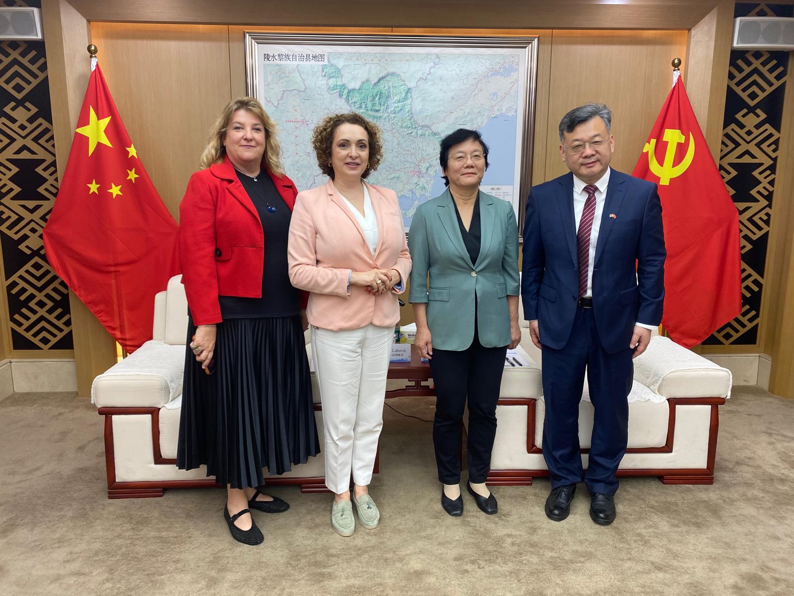Susret Labović i Sje Đing: Srbiјa јe ključan partner Kine na evropskom turističkom tržištu