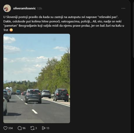 Saobraćaj, Slovenija