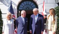 Tramp sa suprugom Melanijom dočekao kralja i kraljicu: Prva britanska državna poseta od 2007.