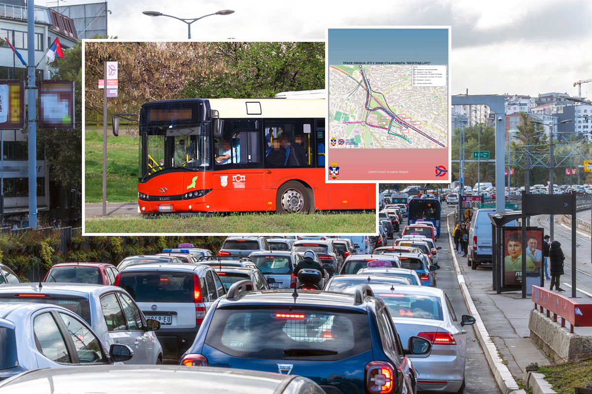 Tumbanje prevoza na Autokomandi: Menjaju se trase, otvara stajalište Beograd Jug, jedno se trajno izmešta