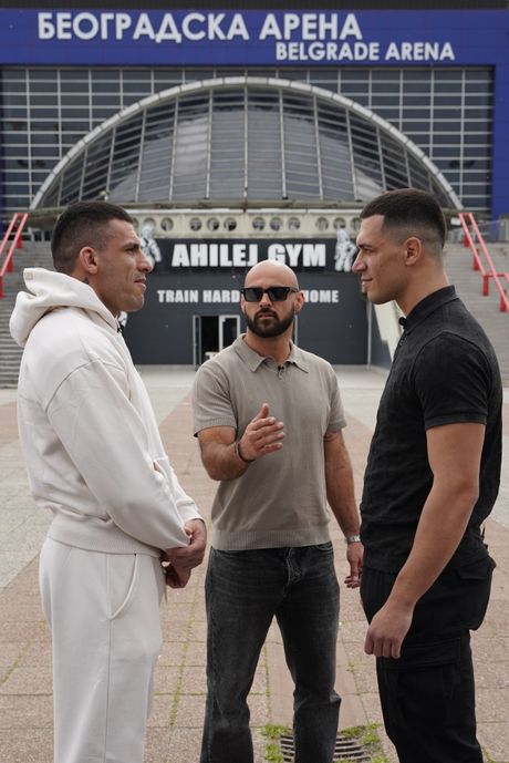 Aleksandar Džoker Ilić i Đani Barbir sučeljavanje arena