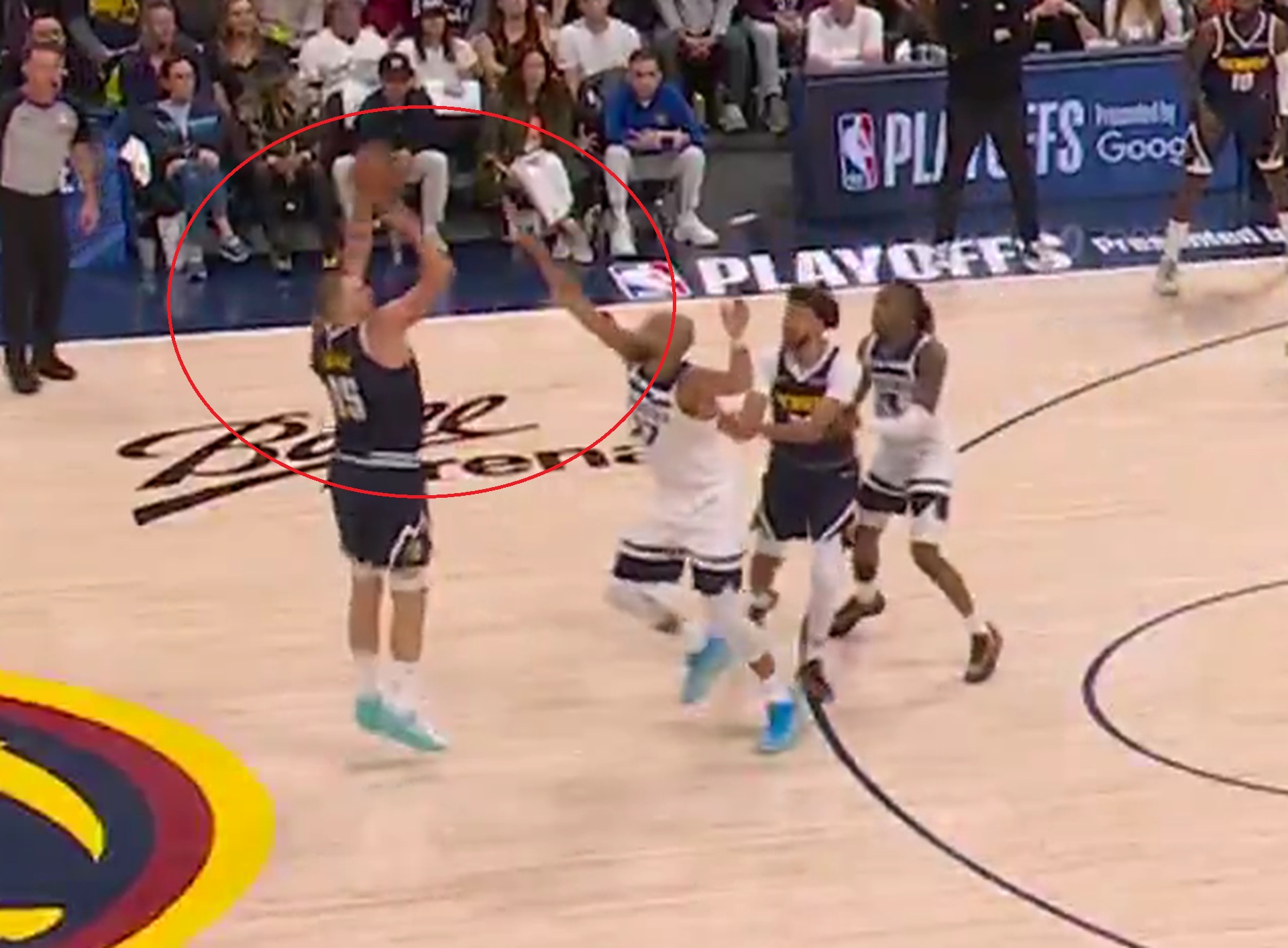 Ovo se, bre, čekalo, Nikola Jokić ovim potezom uništio Gobera i overio dabl-dabl za poluvreme