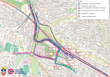 Izmenjene trase, otvaranje stajališta Beograd Jug